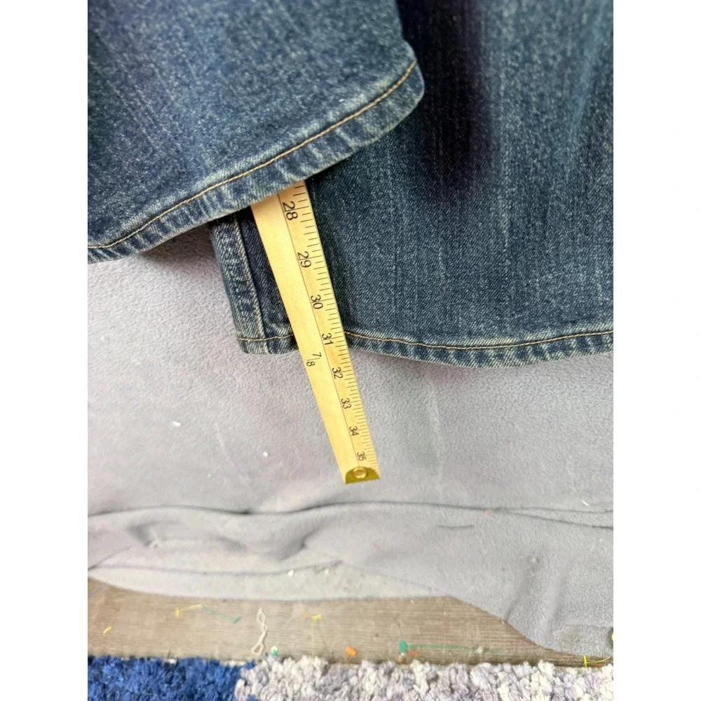 Lee Premium Select Relaxed Fit Straight Leg Men's Jeans 38x32 Dark Wash‎ Y2k